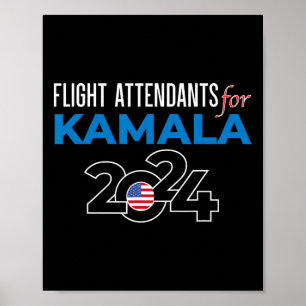 Póster Kamala Harris 2024 Por El Presidente