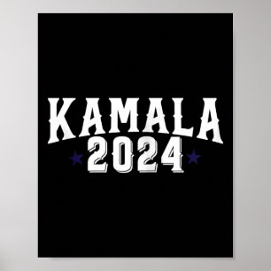 Póster Kamala Harris 2024 Señora Presidenta de la campaña