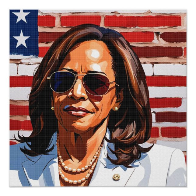PÓSTER KAMALA HARRIS ALT (Anverso)