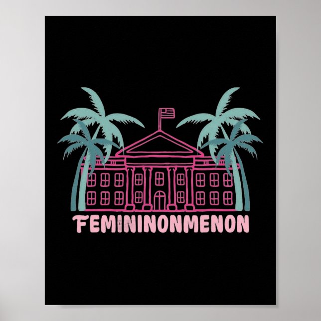 Póster Kamala Harris divertida (Frente)