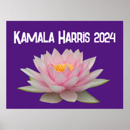 Póster Kamala Harris Loto 2024