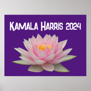 Póster Kamala Harris Loto 2024