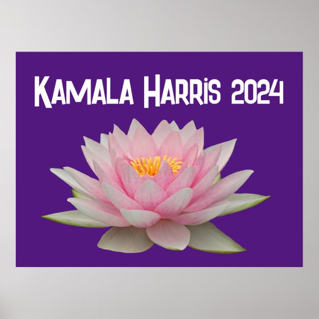 Póster Kamala Harris Loto 2024 (Frente)