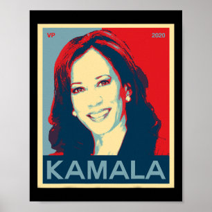 Póster Kamala Harris Para El Vicepresidente 2020