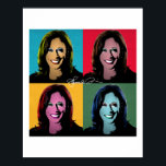 Póster KAMALA HARRIS Pop Art<br><div class="desc">PolitiClothes.com - La ropa política más popular en línea Elecciones únicas y juegos políticos incluyendo: camisetas políticas,  stickers políticos,  botones políticos,  pines políticos,  tarjetas políticas,  tazas políticas,  Posters políticos,  Rótulos políticos y más!. COMPRA EN LÍNEA: http://www.Politiclothes.com En Facebook: http://www.facebook.com/politiclothes En Twitter: http://www.twitter.com/politiclothes En Instagram:・.</div>