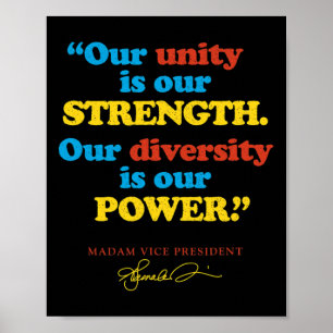 Póster Kamala Harris Por El Presidente