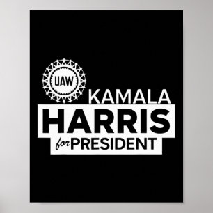 Póster Kamala Harris Por El Presidente 2024