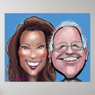 Póster Kamala Harris Tim Walz