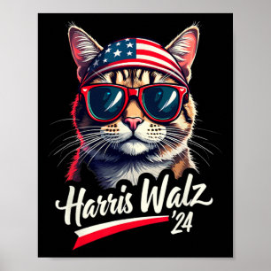 Póster Kamala Harris Tim Wheimer se divierte con el presi