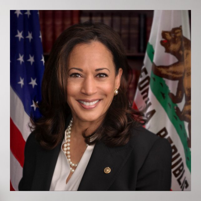 Póster Kamala Harris Vicepresidente de los Estados Unidos (Frente)