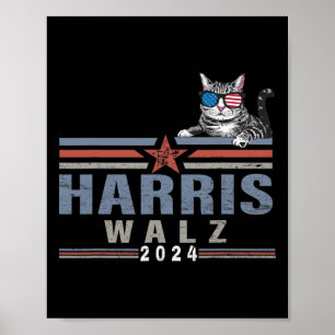 Póster Kamala Harris Wheimer 2024 Harris Waltz 2024 Funny