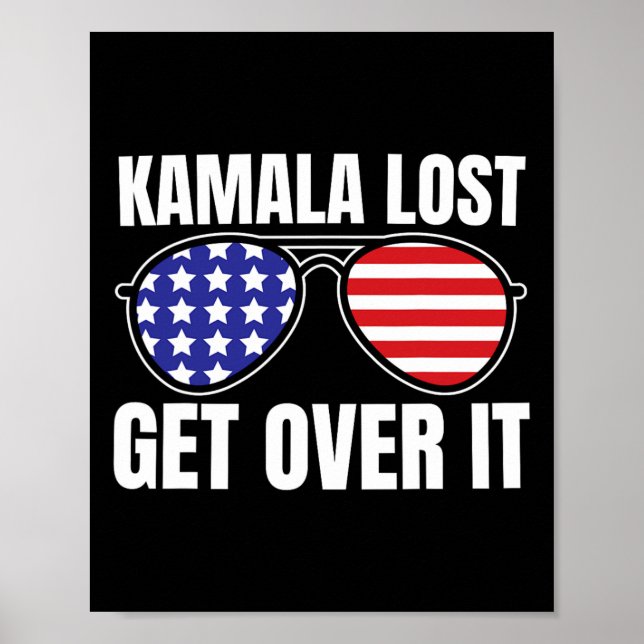 Póster Kamala Perdió Que Se Acabara Con La Graciosa Victo (Frente)
