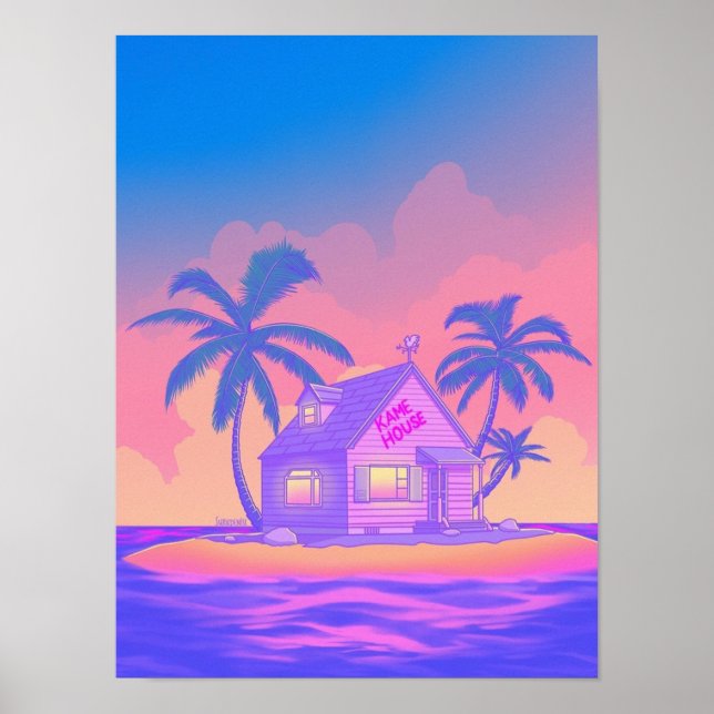 Póster Kame House (Frente)