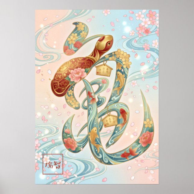 Póster Kame: Longevity & Wisdom Art260050246 (Frente)