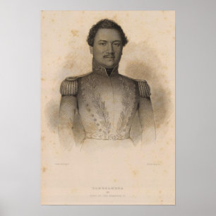 Póster Kamehameha, Hawaii