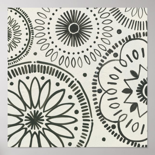 Póster Kami Abstract Pattern (Frente)