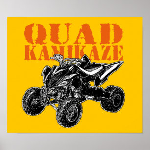 Póster Kamikaze de Moto
