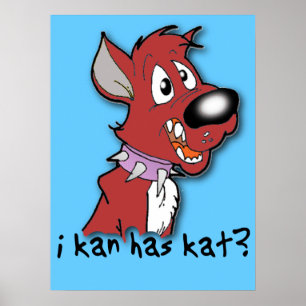 Póster ¿Kan Tiene Kat? ¿Qué Poster tan gracioso puedo ten