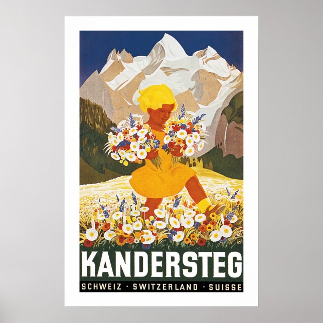Póster Kandersteg (Frente)