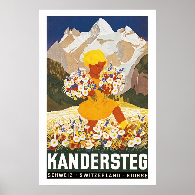 Póster Kandersteg (Frente)