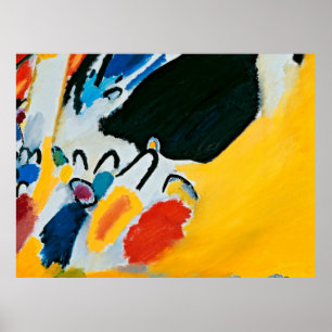 Póster Kandinski Impression III Concierto Resumen Pintura