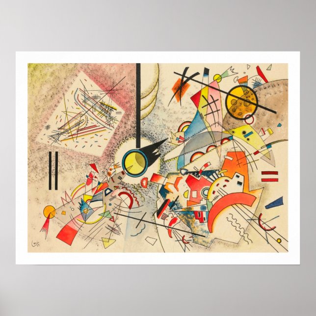Póster Kandinsky, 1923 - Poster de Ohne Titel (Frente)