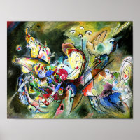 Kandinsky - abstracto perturbado, colorido
