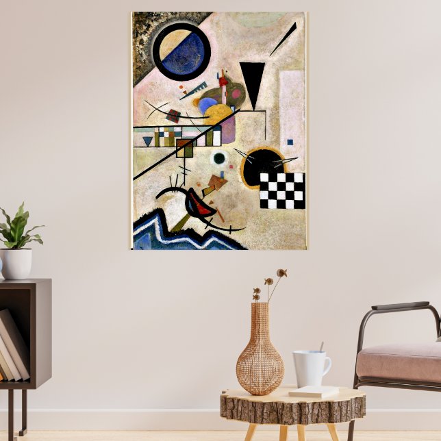 Póster Kandinsky - Acuerdos opuestos (Salón 3)