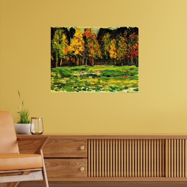 Póster Kandinsky - Borde del bosque, (Salón 2)