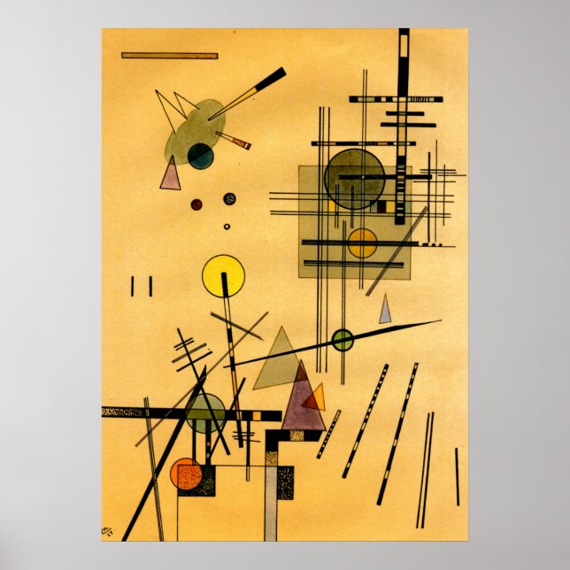 Póster Kandinsky - Cadenas (Frente)