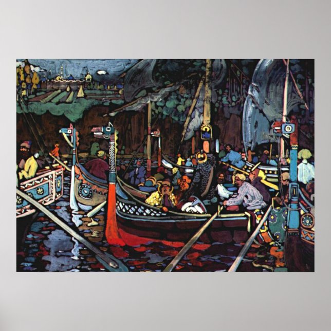 Póster Kandinsky - Canción Volga (Frente)
