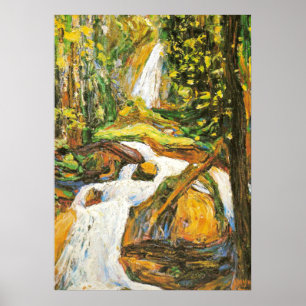 Póster Kandinsky - Catarata Kochel I