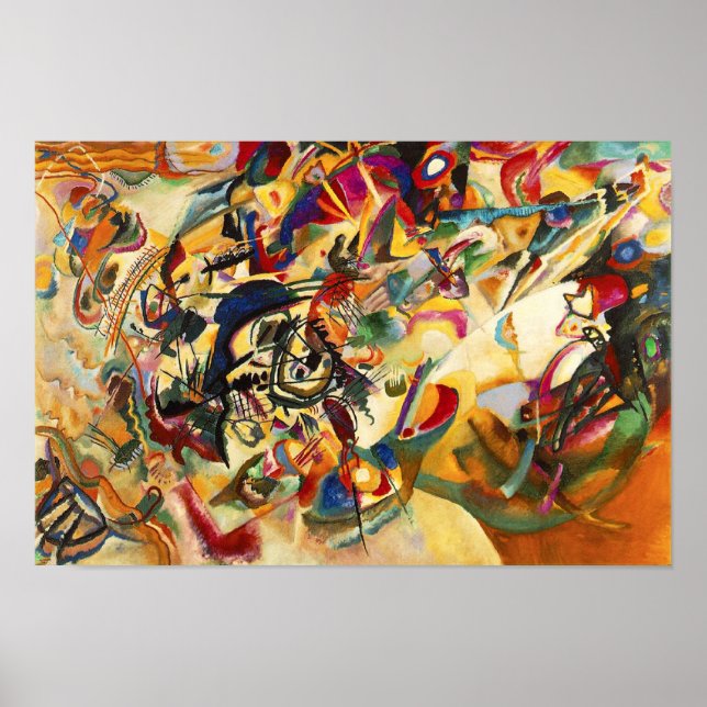 Póster Kandinsky Composition VII Poster (Frente)