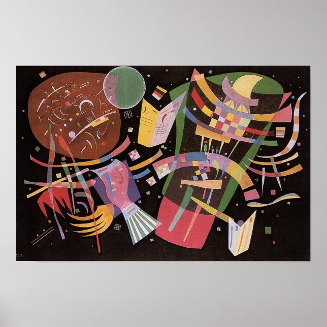 Póster Kandinsky Composition X Poster (Frente)