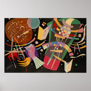 Póster Kandinsky Composition X Resumen Material gráfico
