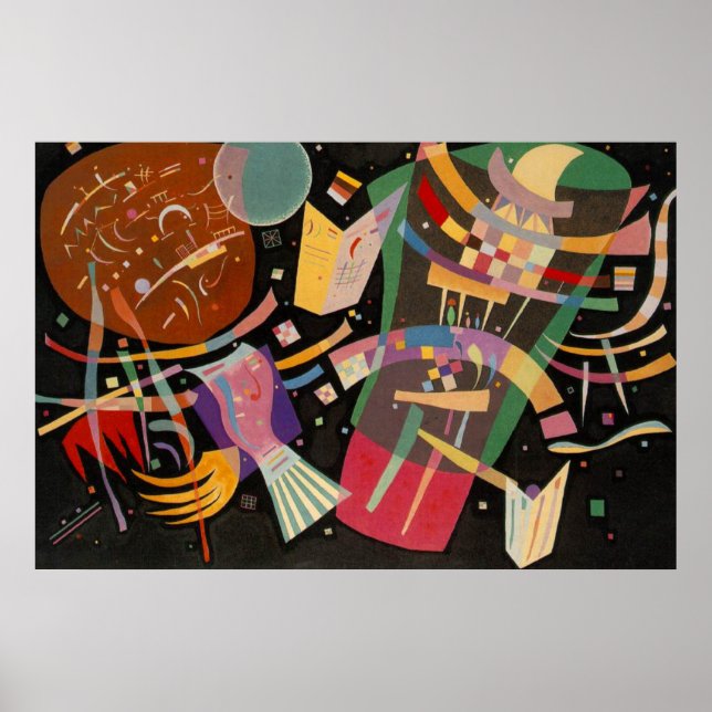 Póster Kandinsky Composition X Resumen Material gráfico (Frente)