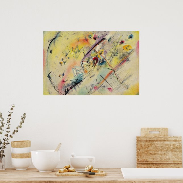 Póster Kandinsky - Cuadro de Luz, (Cocina)