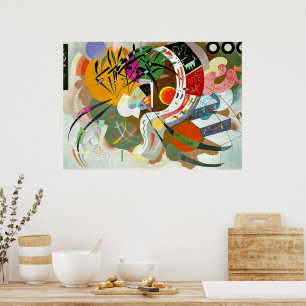 Póster Kandinsky - Curva dominante,