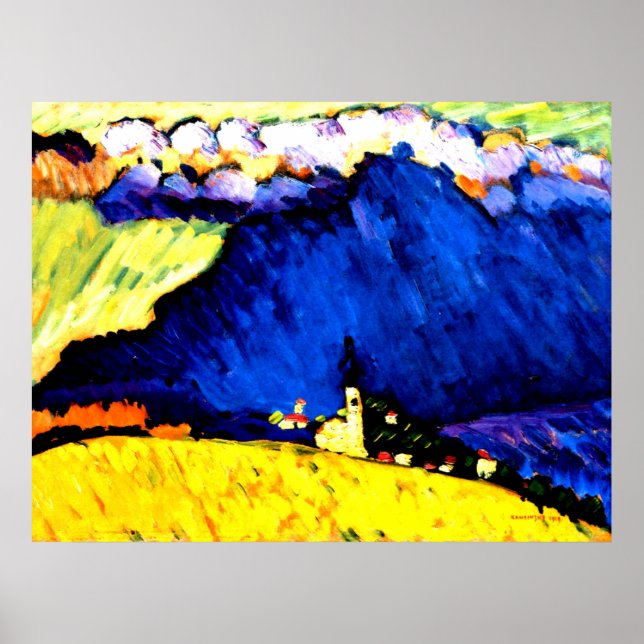 Póster Kandinsky - Dunaberg (Frente)