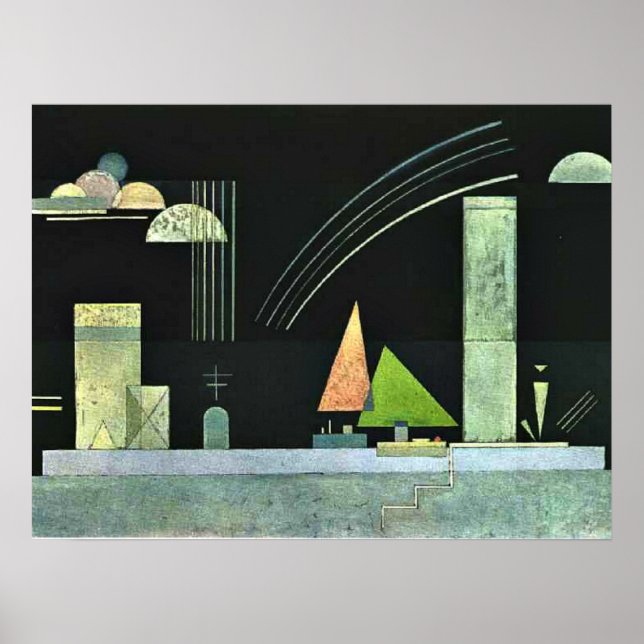 Póster Kandinsky - En Descanso (Frente)