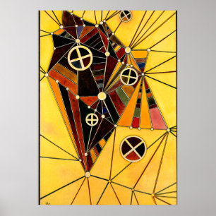Póster Kandinsky - En la red