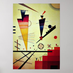 Póster Kandinsky - Estructura del cerezo