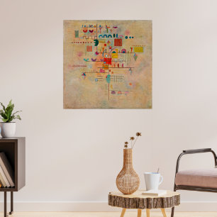 Póster Kandinsky - Graceful Ascent