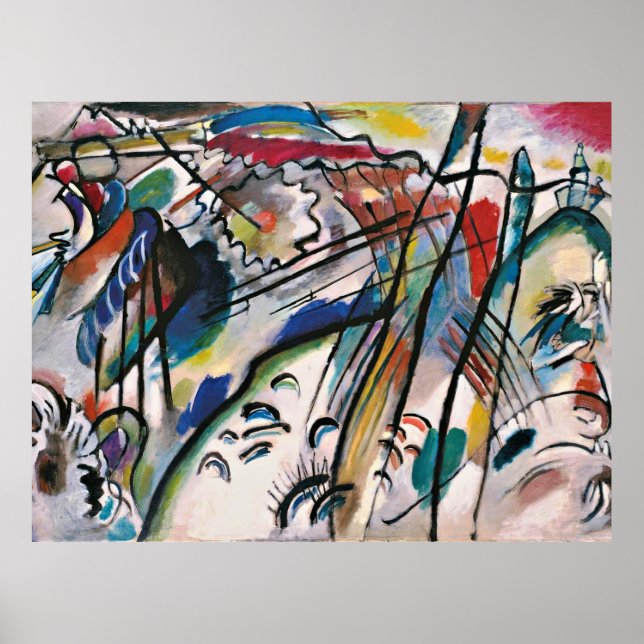 Póster Kandinsky - Improvisación (Frente)