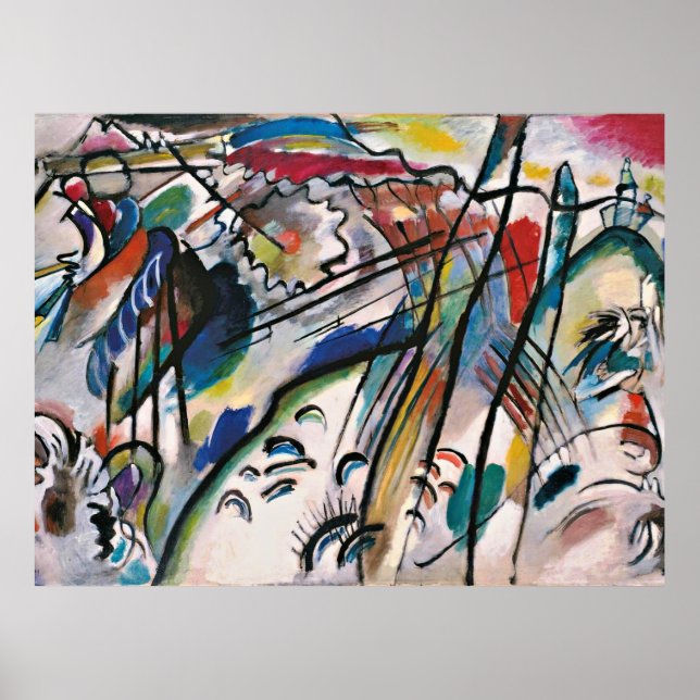 Póster Kandinsky - Improvisación (Frente)