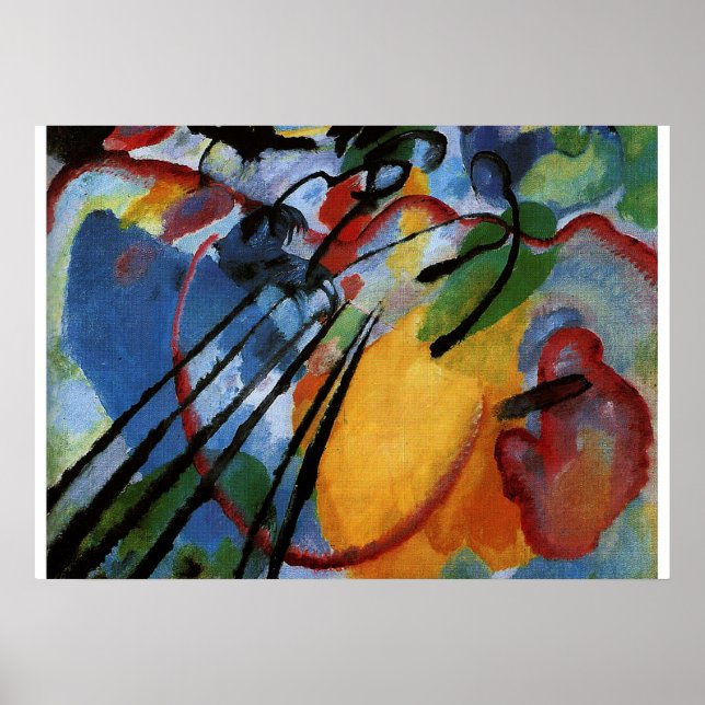 Póster Kandinsky - Improvisación 26, Remo (Frente)