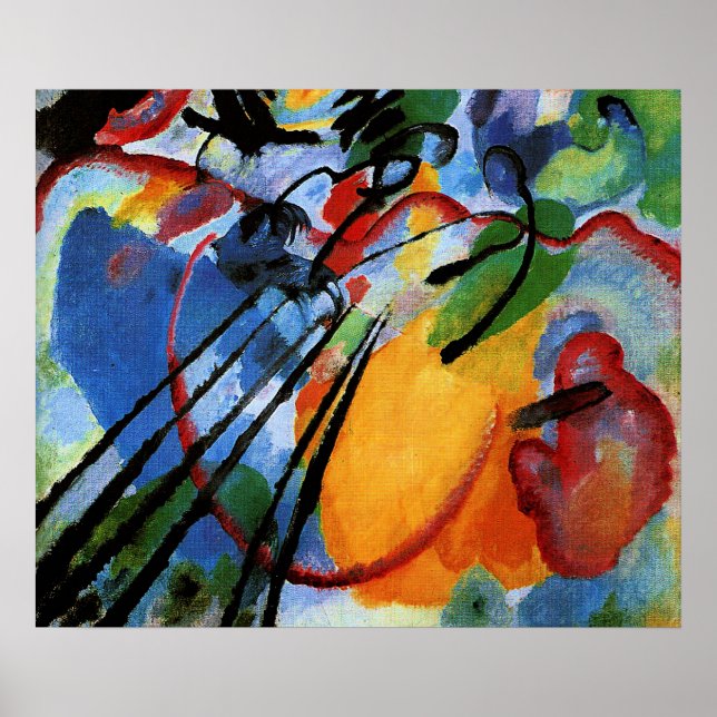 Póster Kandinsky - Improvisación 26, Remo (Frente)