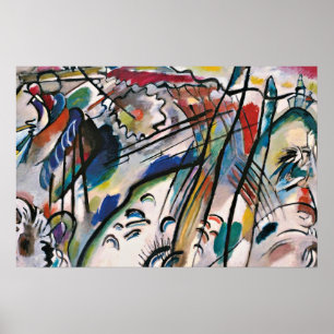Póster Kandinsky - Improvisación 28,