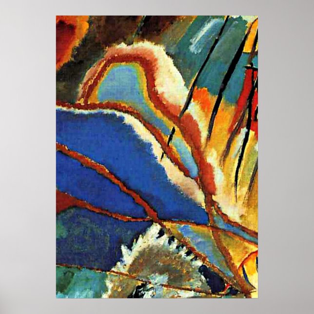 Póster Kandinsky - Improvisación 30 - Cañones (Frente)