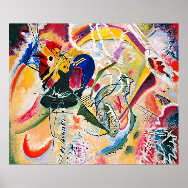 Póster Kandinsky - Improvisation 35, (Frente)